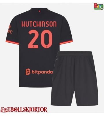 AC Milan Omari Hutchinson #20 Tredje Kläder Barn 2026-27 Kortärmad (+ Korta byxor)
